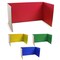 Flipside Products 12”x 48” Study Carrels, Privacy Boards, Student Privacy and Focus Booth for The Classroom, Desk Divider Cubby for Tests